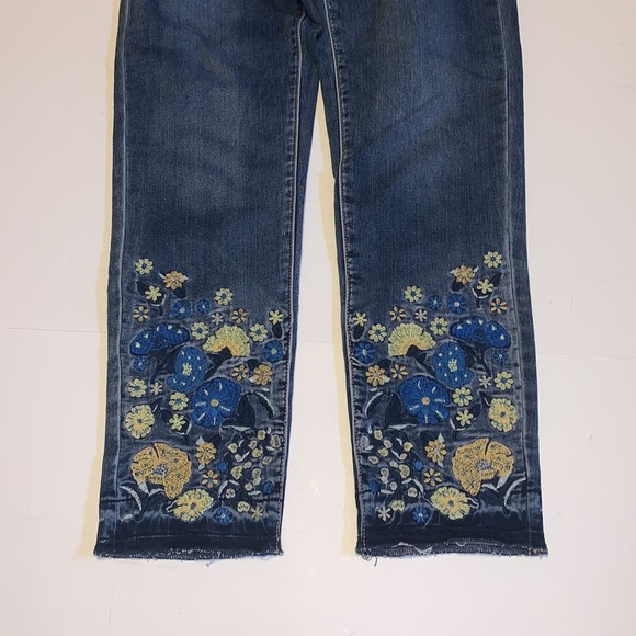 Lois Boho Embroidered Jeggings - Women’s Size 5/6 - Picture 4 of 10